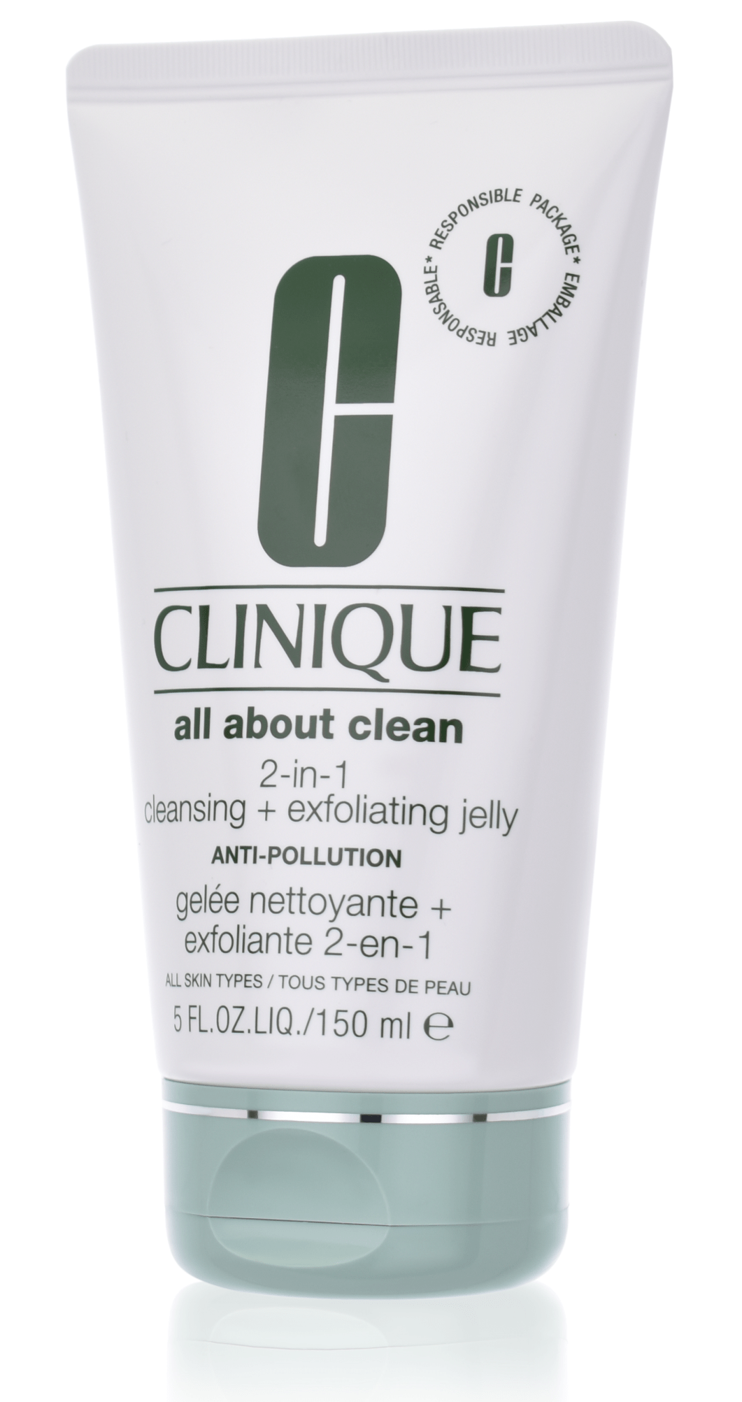 Clinique All About Clean - 2-in-1 Cleansing + Exfoliating Jelly 150 ml