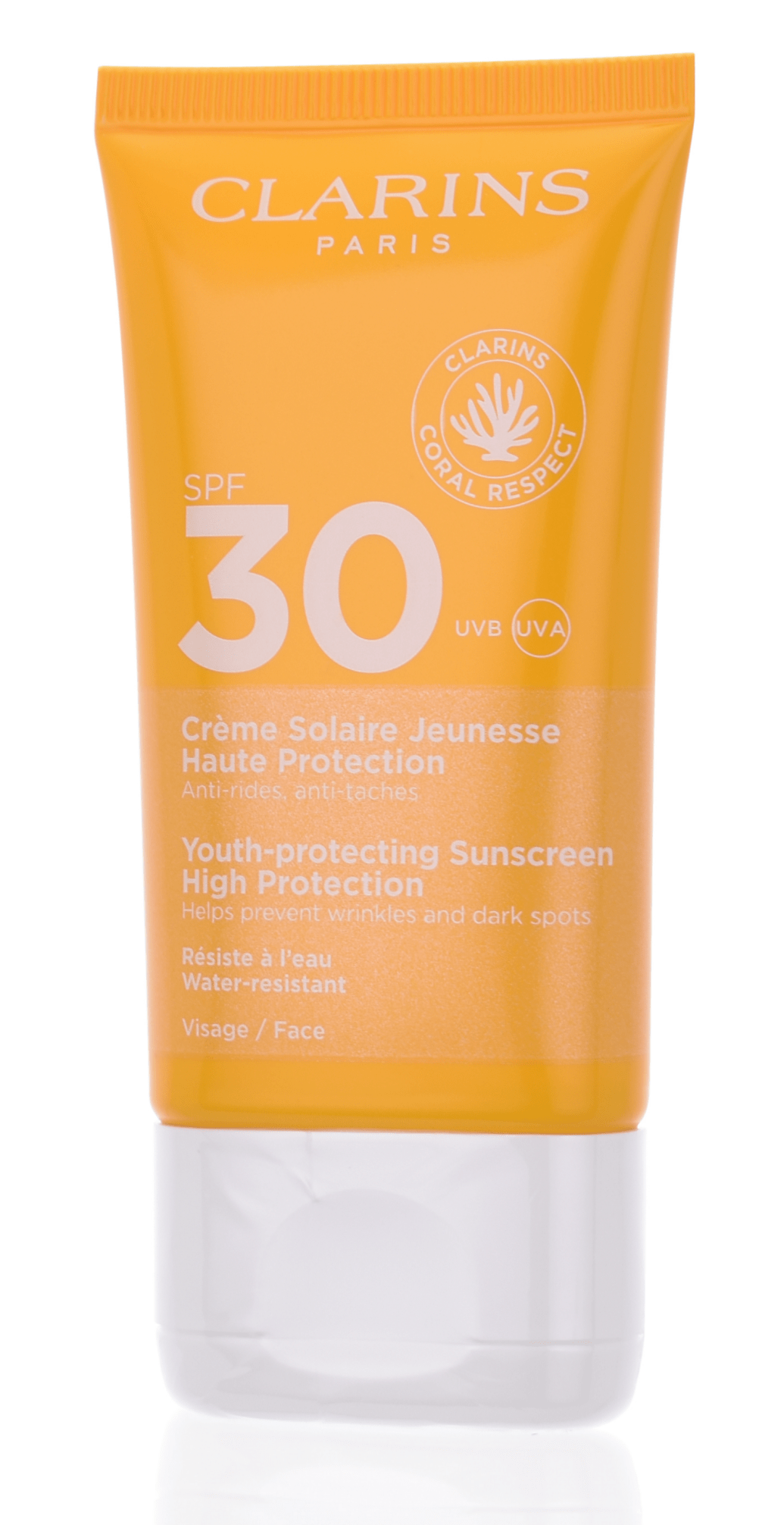 Clarins Crème Solaire Jeunesse Haute Protection SPF 30+ Visage 50 ml  