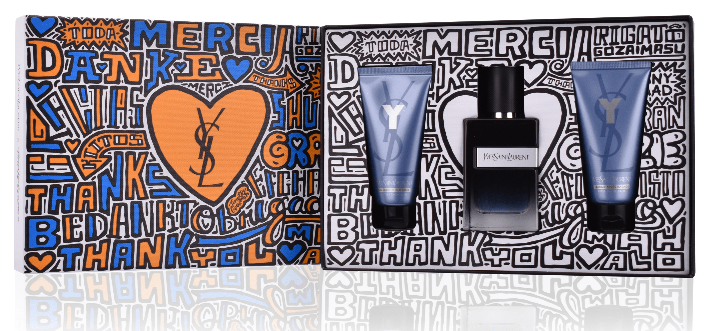 Yves Saint Laurent Y for Men 60 ml Eau de Parfum + 50 ml SG +50 ml ASB