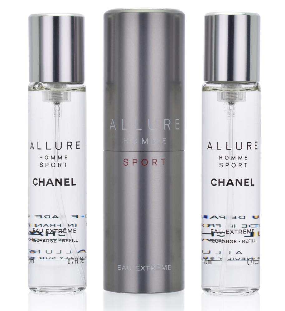Chanel Allure Homme Sport Eau Extreme 3 x 20 ml Eau de Parfum Vapo de Voyage
