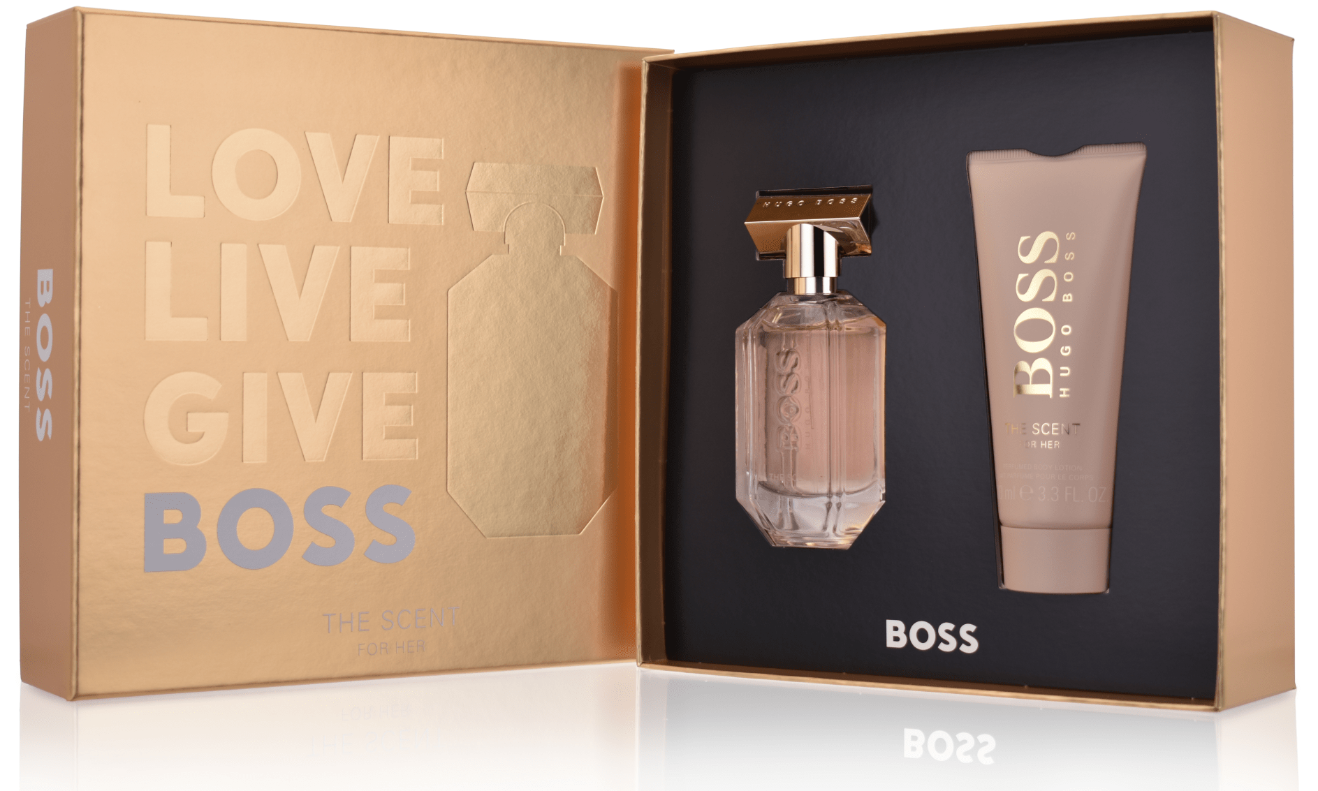 Boss The Scent for Her 50 ml Eau de Parfum + 100 ml Body Lotion