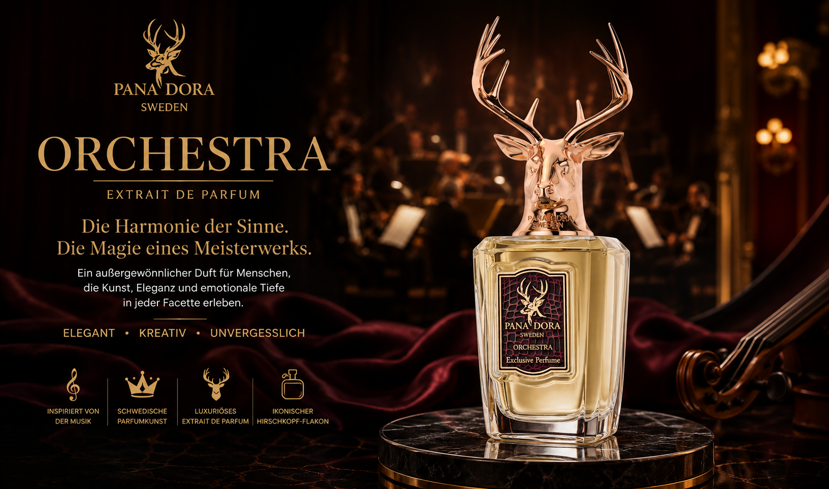 Pana Dora Sweden Orchestra 100 ml Eau de Parfum     