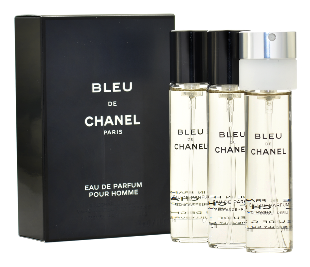 Chanel Bleu de Chanel 3 x 20 ml Eau de Parfum Recharges