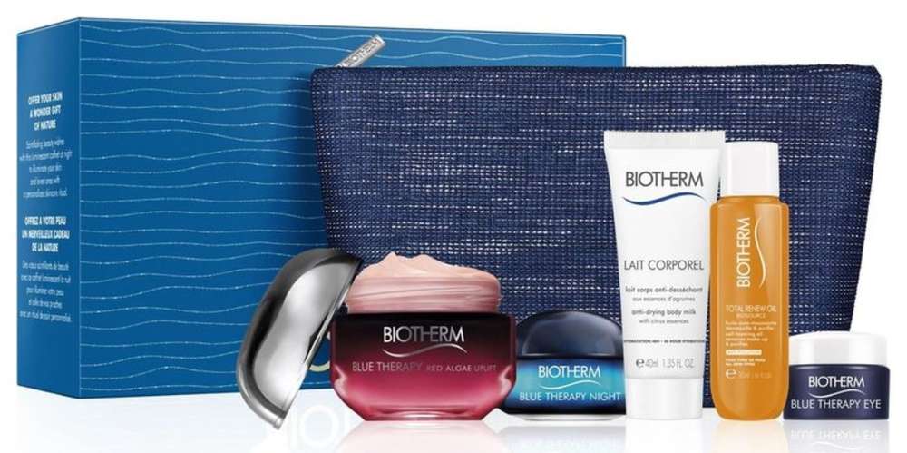 Biotherm Blue Therapy Red Algae Uplift Cream 4-teiliges Set