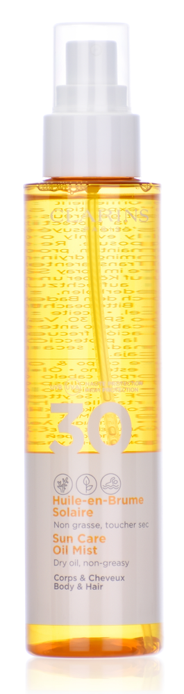 Clarins Huile Solaire Embelissante Haute Protection SPF 30 Corps & cheveux - 150 ml