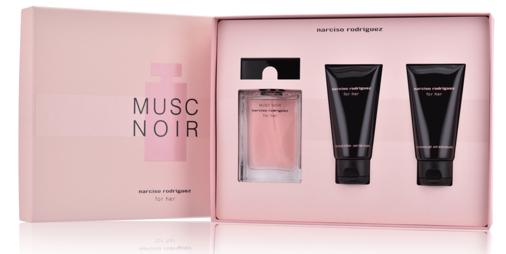 Narciso Rodriguez for Her Musc Noir 50 ml Eau de Parfum + 50 ml BL + 50 ml SG