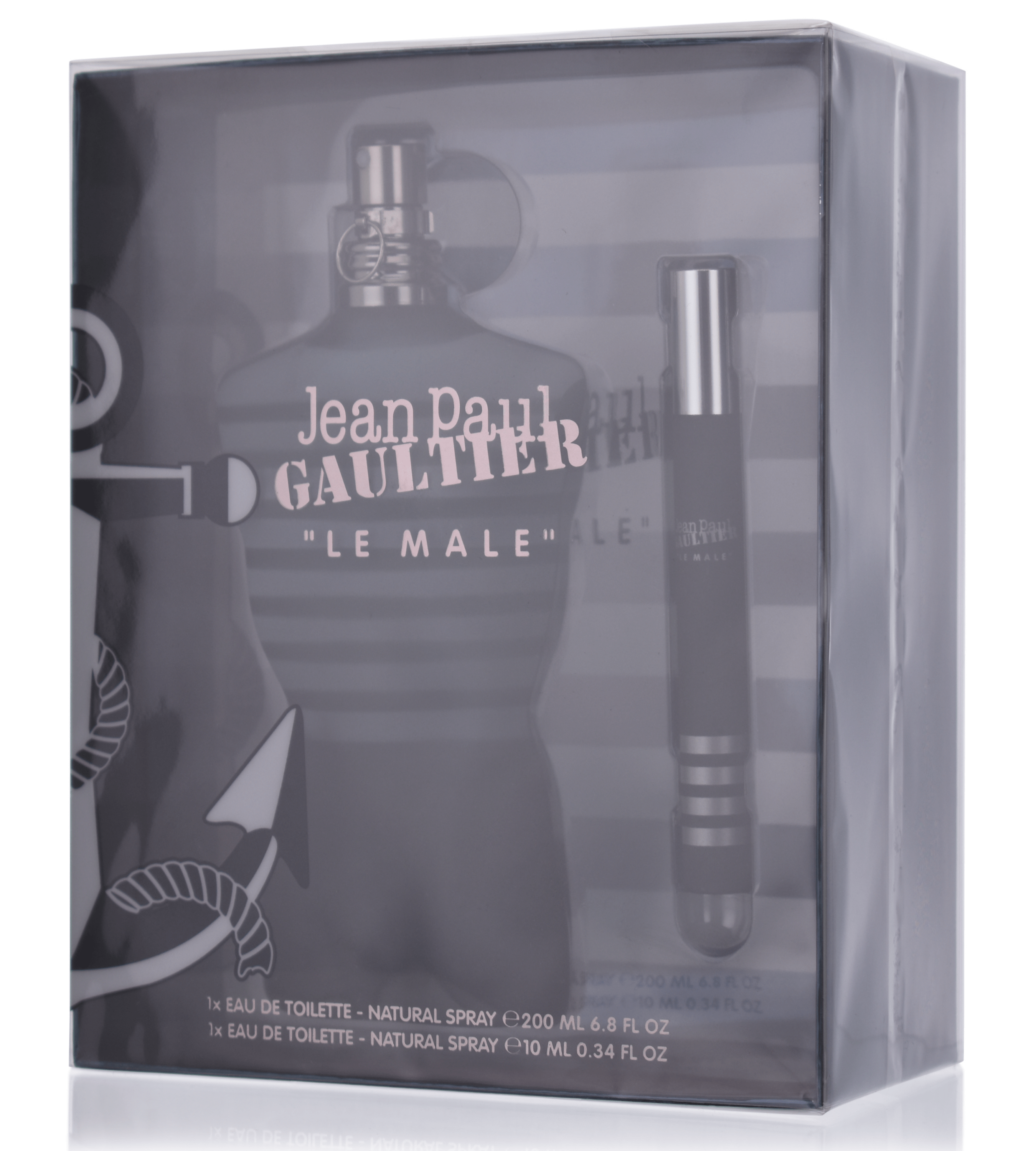 Jean Paul Gaultier Le Male 200 ml Eau de Toilette + 10 ml Eau de Toilette